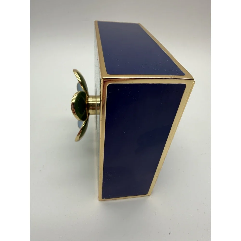 Lenox Kate Spade - Make It Pop Green/Navy Floral Covered Box (894690) 4